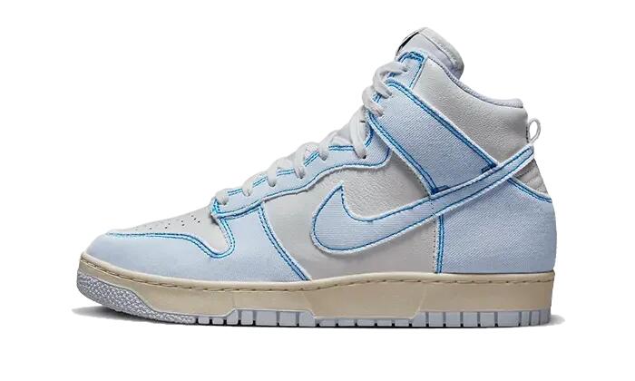Nike Dunk High 1985 Blue Denim 1/4
