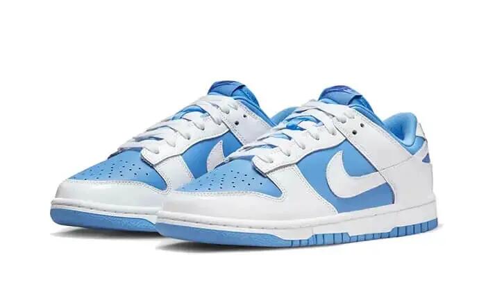 Zapatillas - Baloncesto - Dunk Low Reverse UNC - Blanco/Azul real 2/3