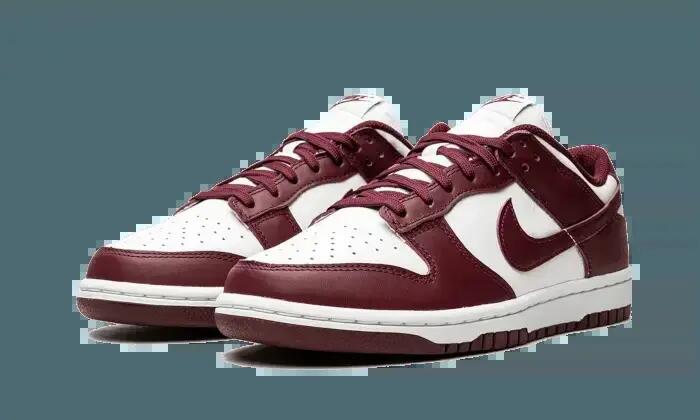 Scarpe - Lifestyle - Uomo - Pelle, basse Dunk Low - bordeaux/bianco 2/4