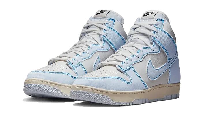 Nike Dunk High 1985 Blue Denim 2/4