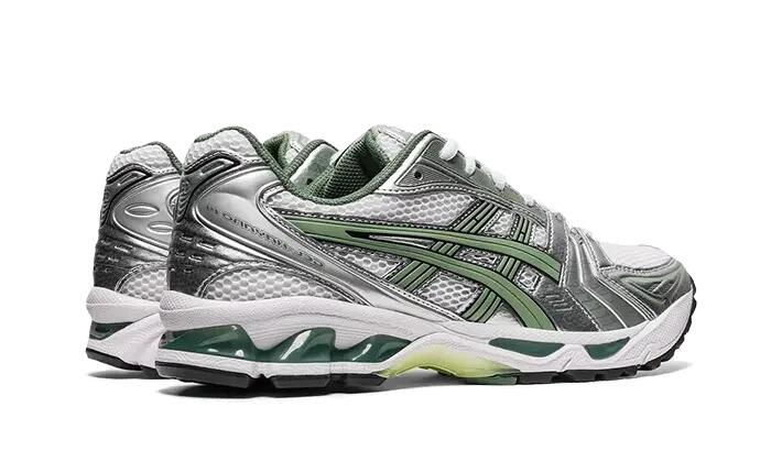 Gel-Kayano 14 White Pure Silver Slate Grey Sage - Taille : 40.5 EU 3/4