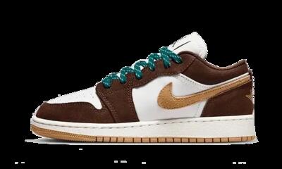 Schoenen - air jordan 1 - laag, comfortabel - cocoa