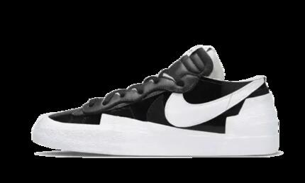 Zapatos - Ocio - Charol - Blazer Low x Sacai - Negro/Blanco