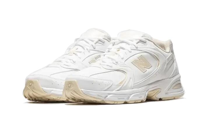 New Balance 530 White Calm Taupe 2/4
