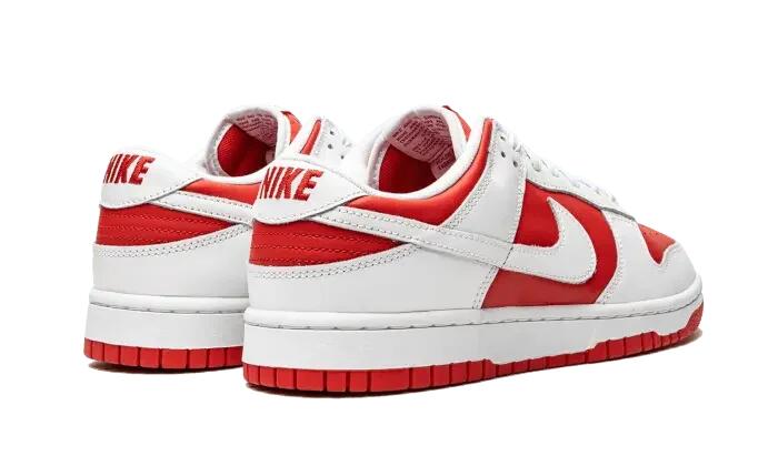 Nike Dunk Low Championship Red 3/4