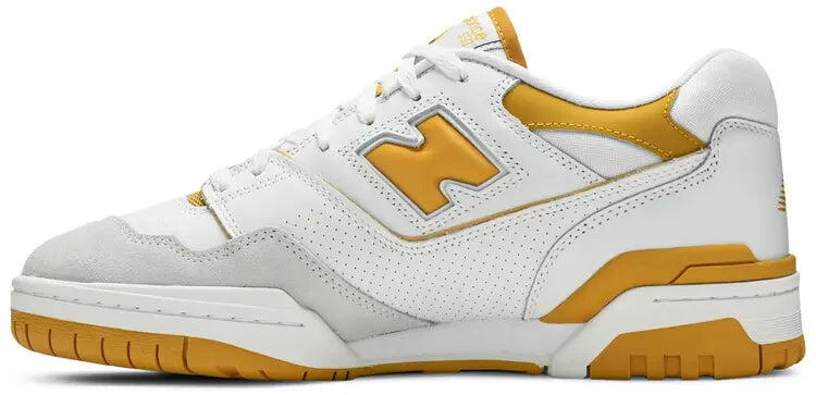 New Balance 550 Sea Salt Varsity Gold 2/5