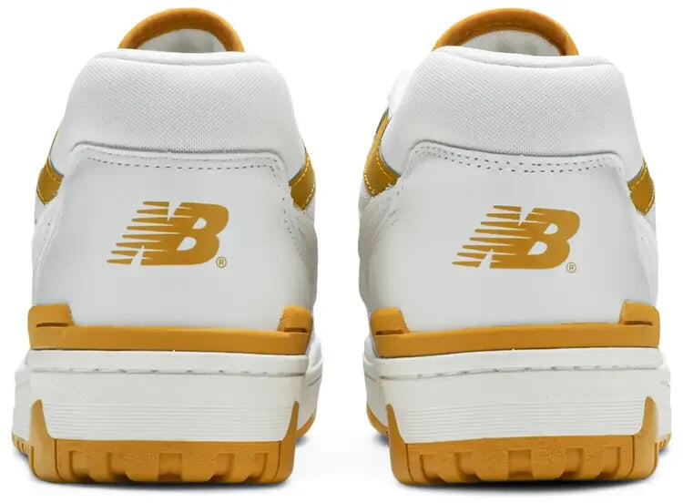 New Balance 550 Sea Salt Varsity Gold 4/5