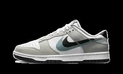 Schoenen - lifestyle - unisex - dunk low stencil - cool grey/black