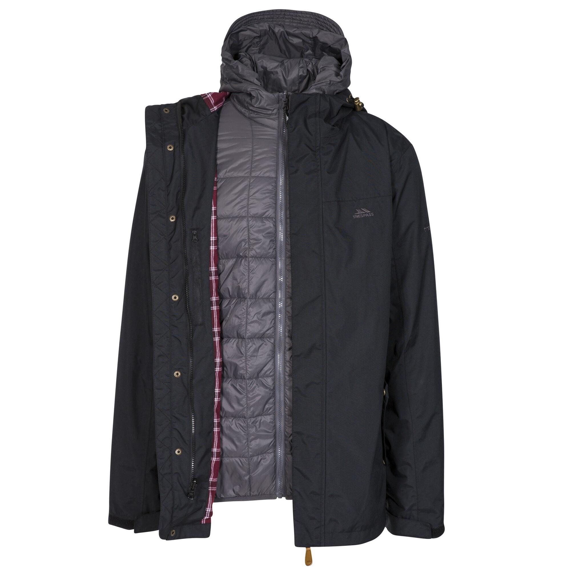 Men's ENTHUSIASTS Waterproof Jacket (Black)