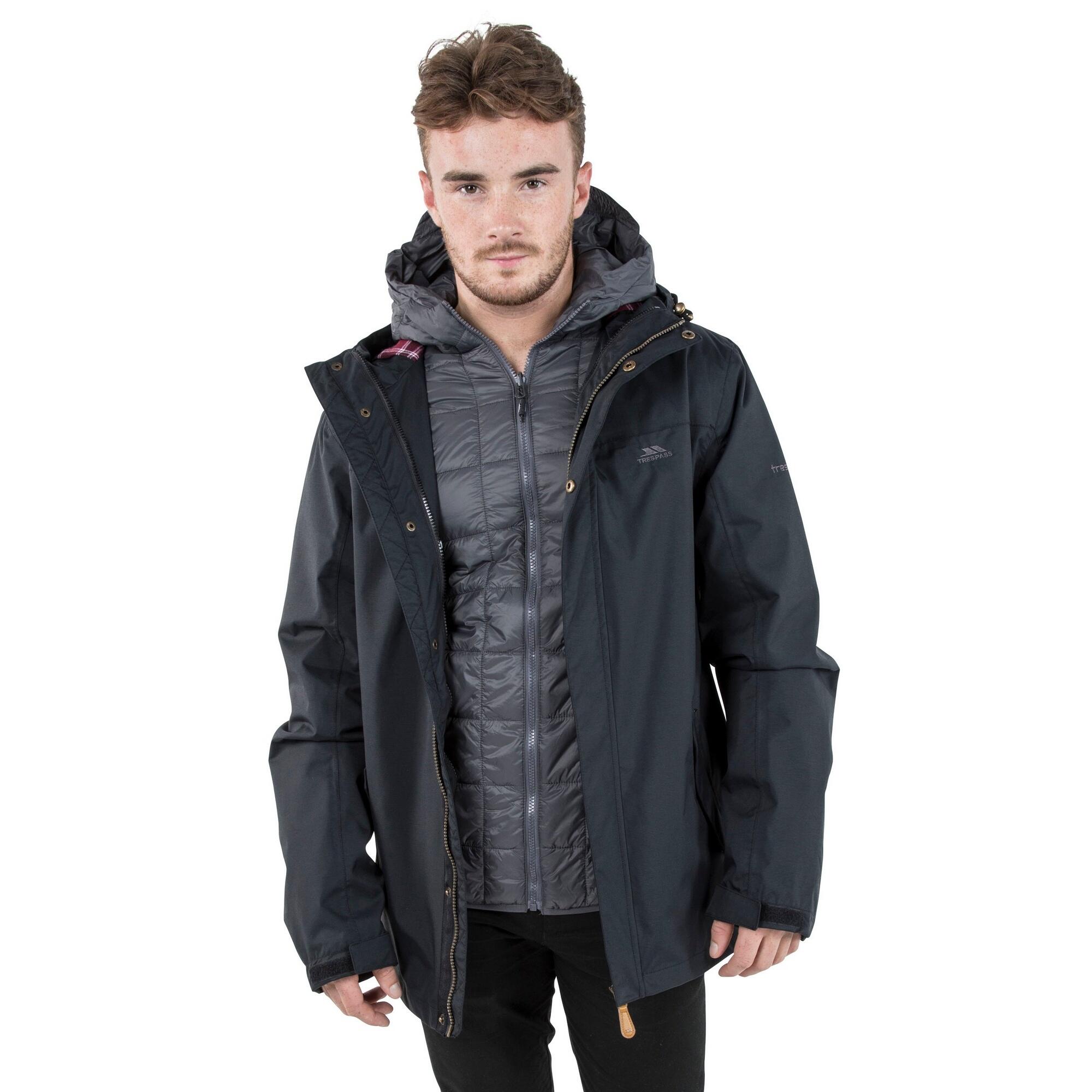 Men's ENTHUSIASTS Waterproof Jacket (Black)