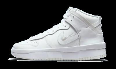 Schoenen - lifestyle - unisex - dunk high up - hoge, klassiek - wit/sail