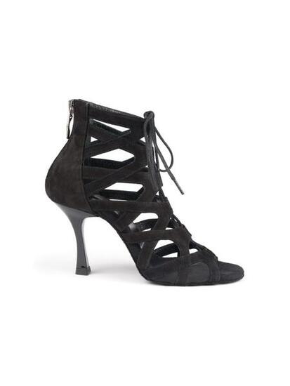 PORTDANCE - PD804 Net Tanzschuhe - Absatz 7.0 cm thin