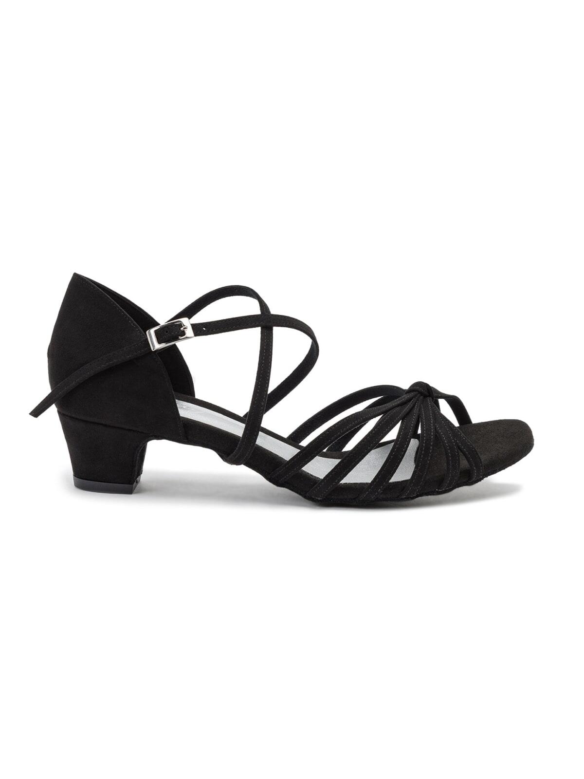 Grace Radiance Tanzschuhe in Schwarz Wildleder - 7.0 cm flare 2/7