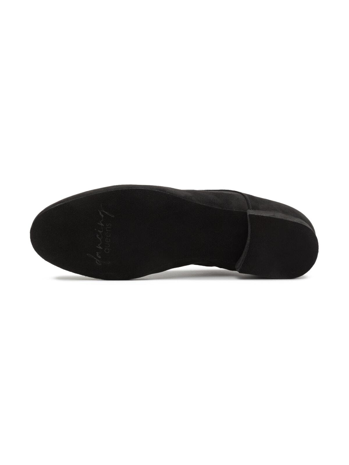 Noble Tanzschuhe in Schwarz Wildleder 5/5