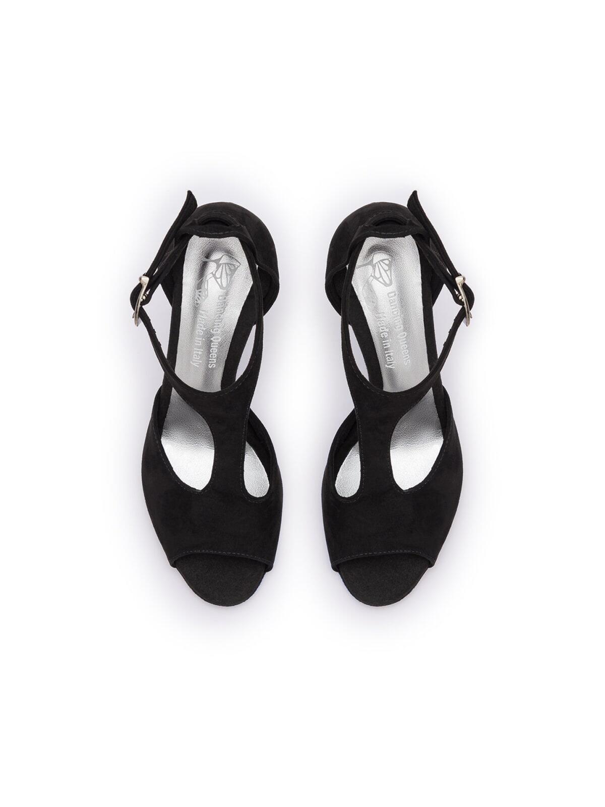 Grace Serenity Tanzschuhe in Schwarz Wildleder - 5.0 cm flare 5/7