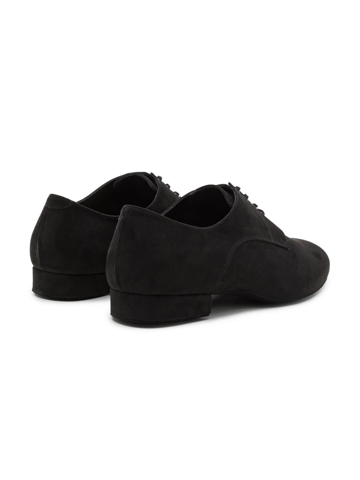 Noble Tanzschuhe in Schwarz Wildleder 4/5