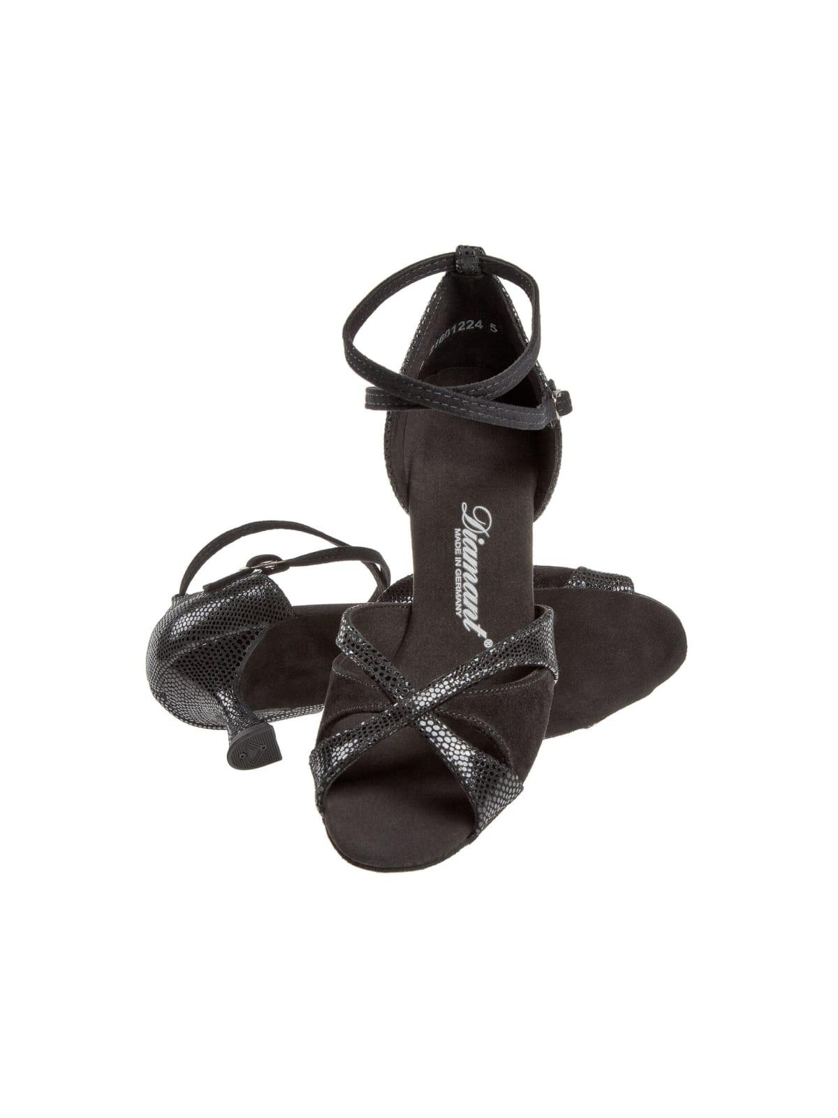 141 Tanzschuhe in Schwarz - 6.5 cm flare 2/7