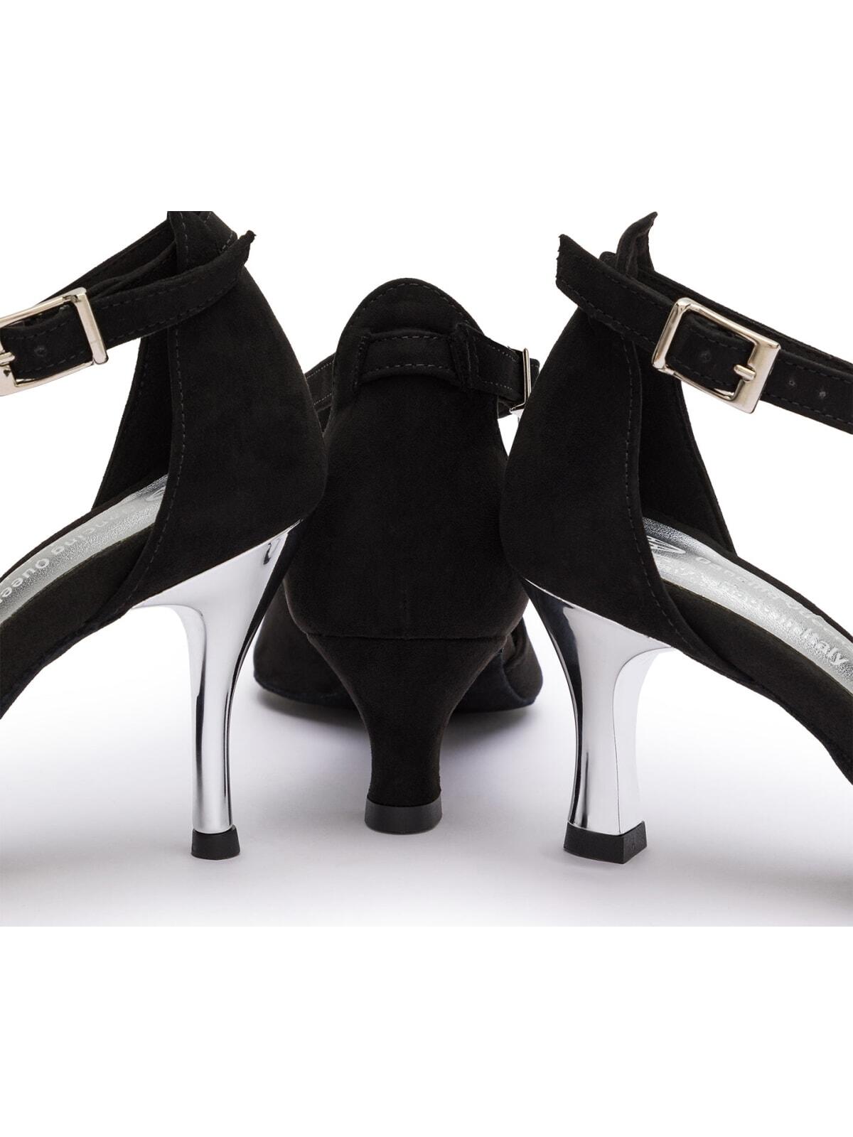 Grace Serenity Tanzschuhe in Schwarz Wildleder - 5.0 cm flare 4/7
