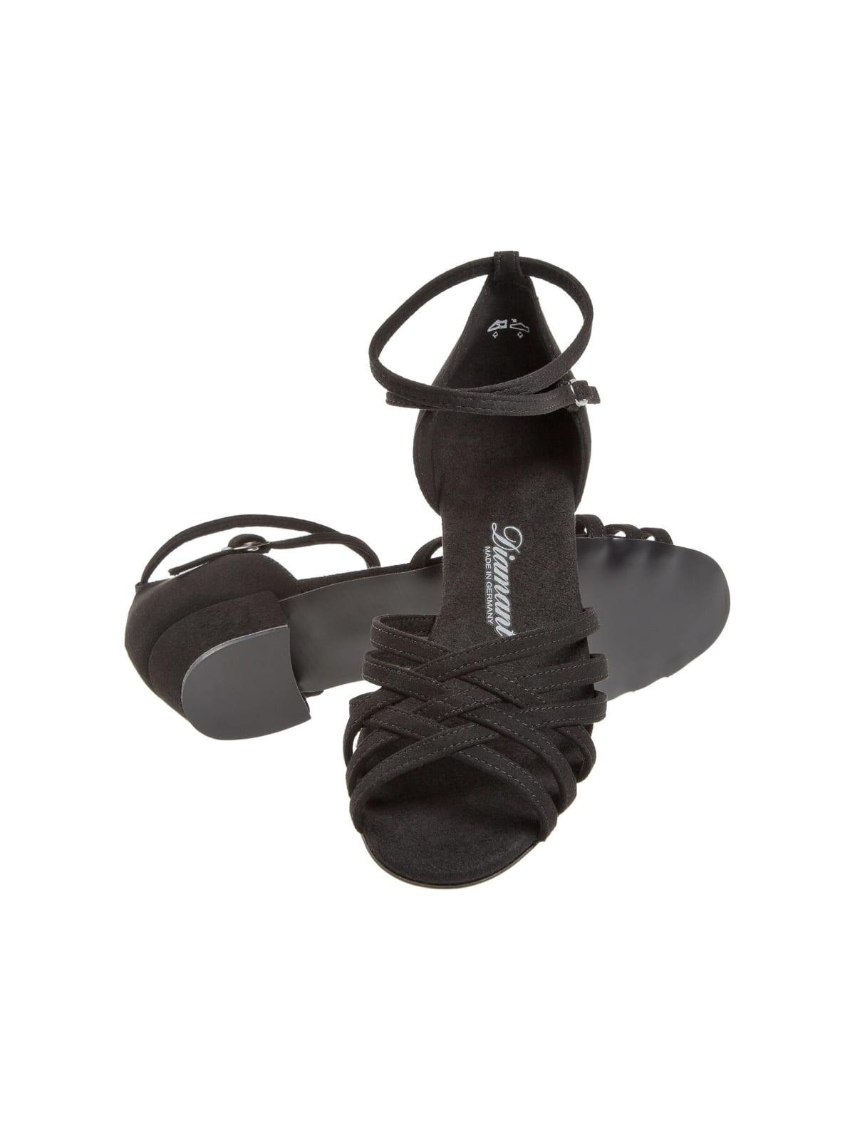 008 Tanzschuhe in Schwarz - 5.0 cm flare 4/7