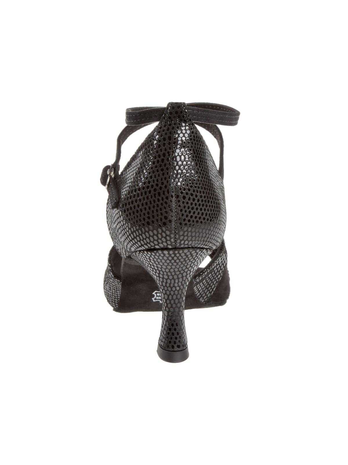 141 Tanzschuhe in Schwarz - 5.0 cm flare 4/7