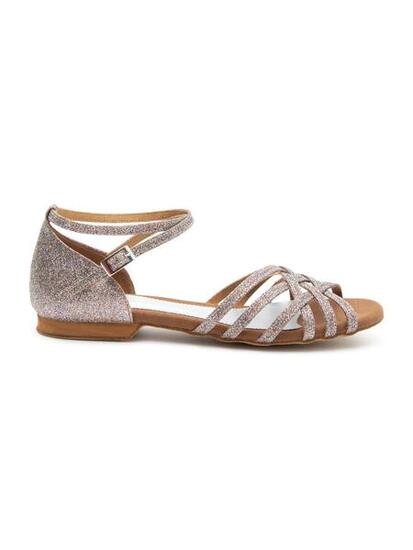 Chaussures de danse Dancing Queens DQ02 cuir multicolore