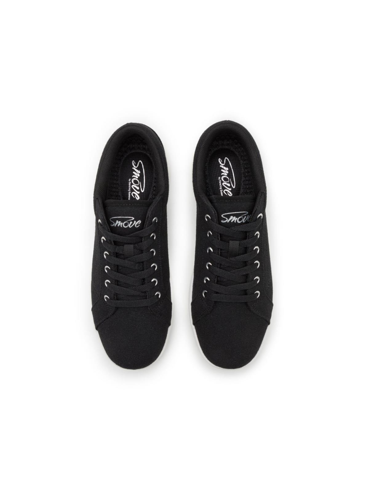 SMOVE Dance Sneaker in Schwarz mit weisser Sohle 4/6