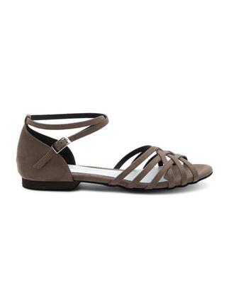DANCING QUEENS - Joy Tanzschuhe Mikrofaser - Absatz 1.0 cm flat & Outdoor-Sohle