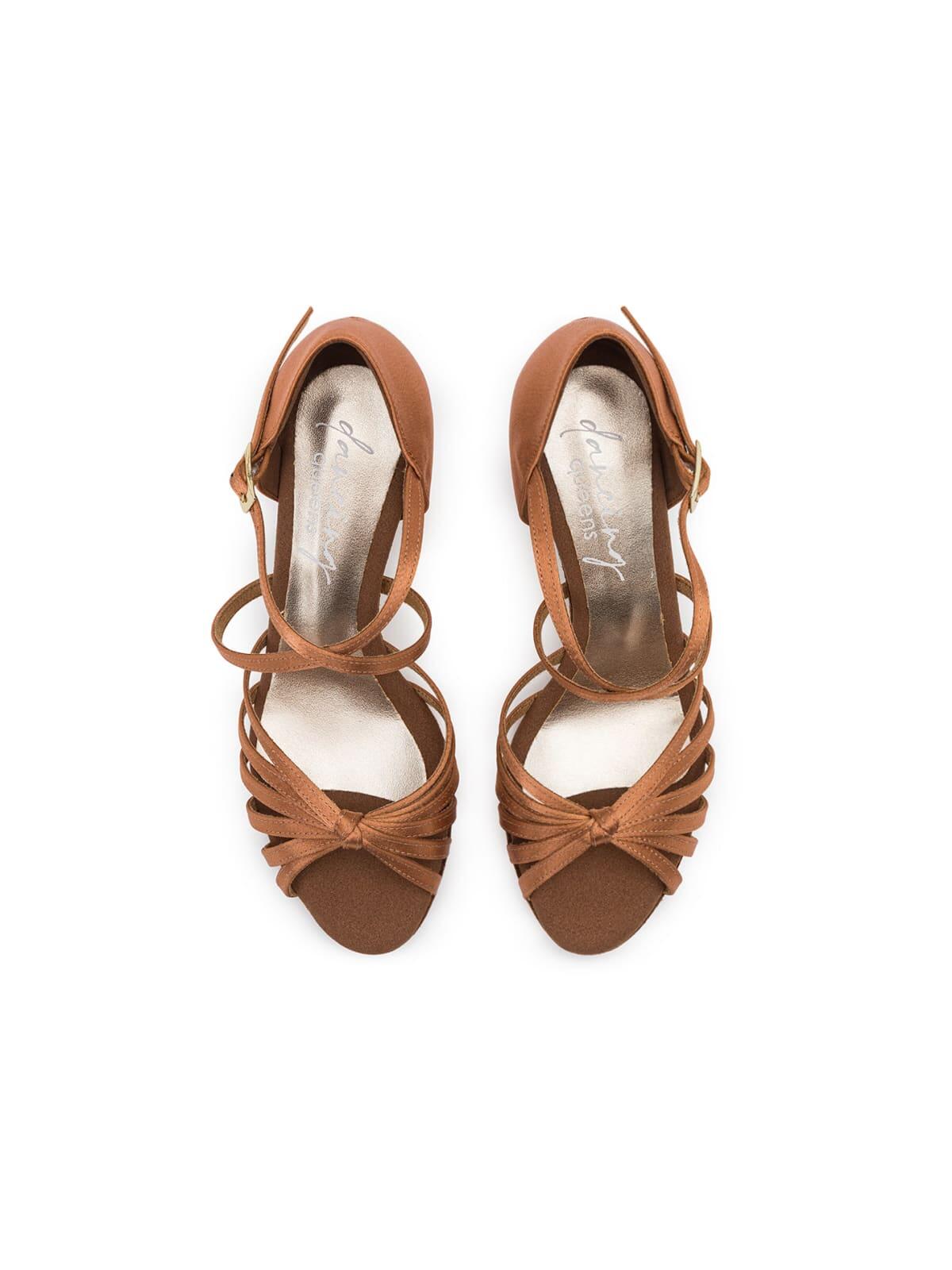 Elation Show-Tanzschuhe Satin mit flexibler Sohle - Absatz 7... 5/5