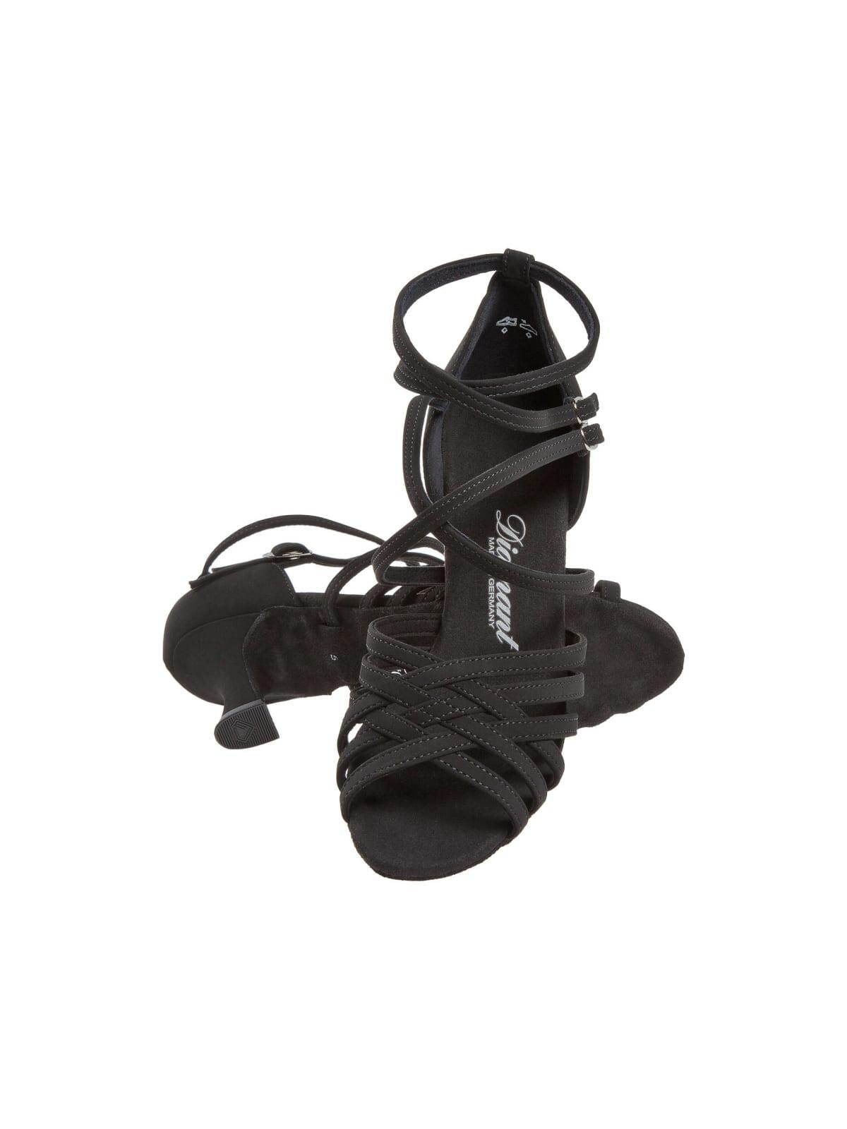108 Tanzschuhe in Schwarz - 6.5 cm flare 2/7
