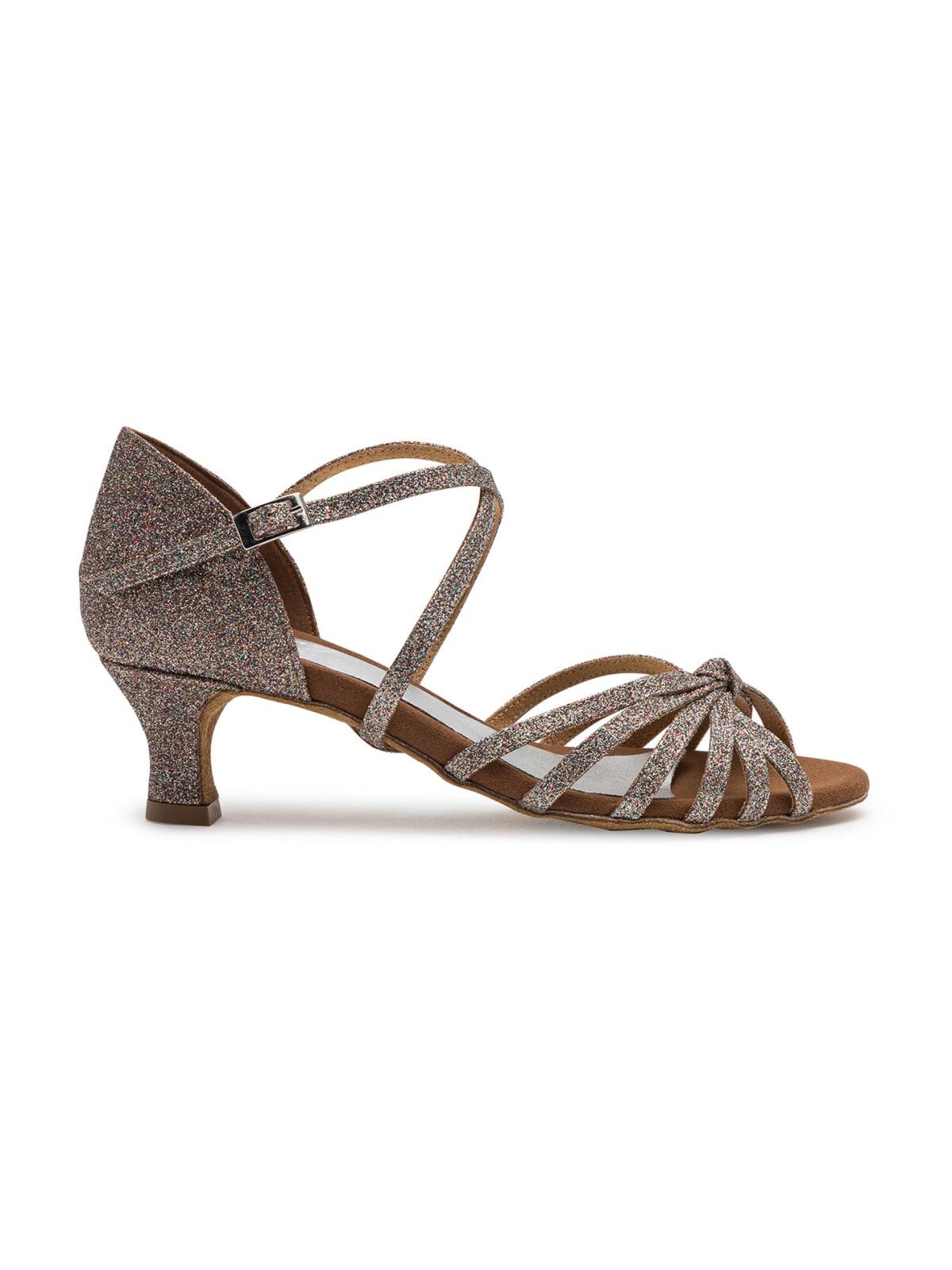 Scarpe da ballo Grace Radiance in microfibra multiglitter - 7.0 cm flare 2/7