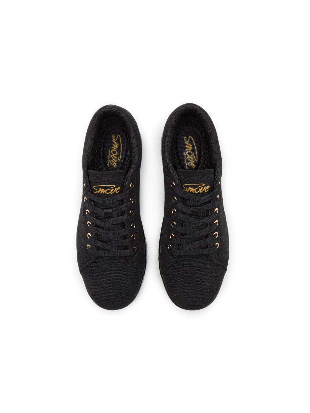 SMOVE Dance Sneaker in Schwarz mit Schwarzer Sohle 4/7