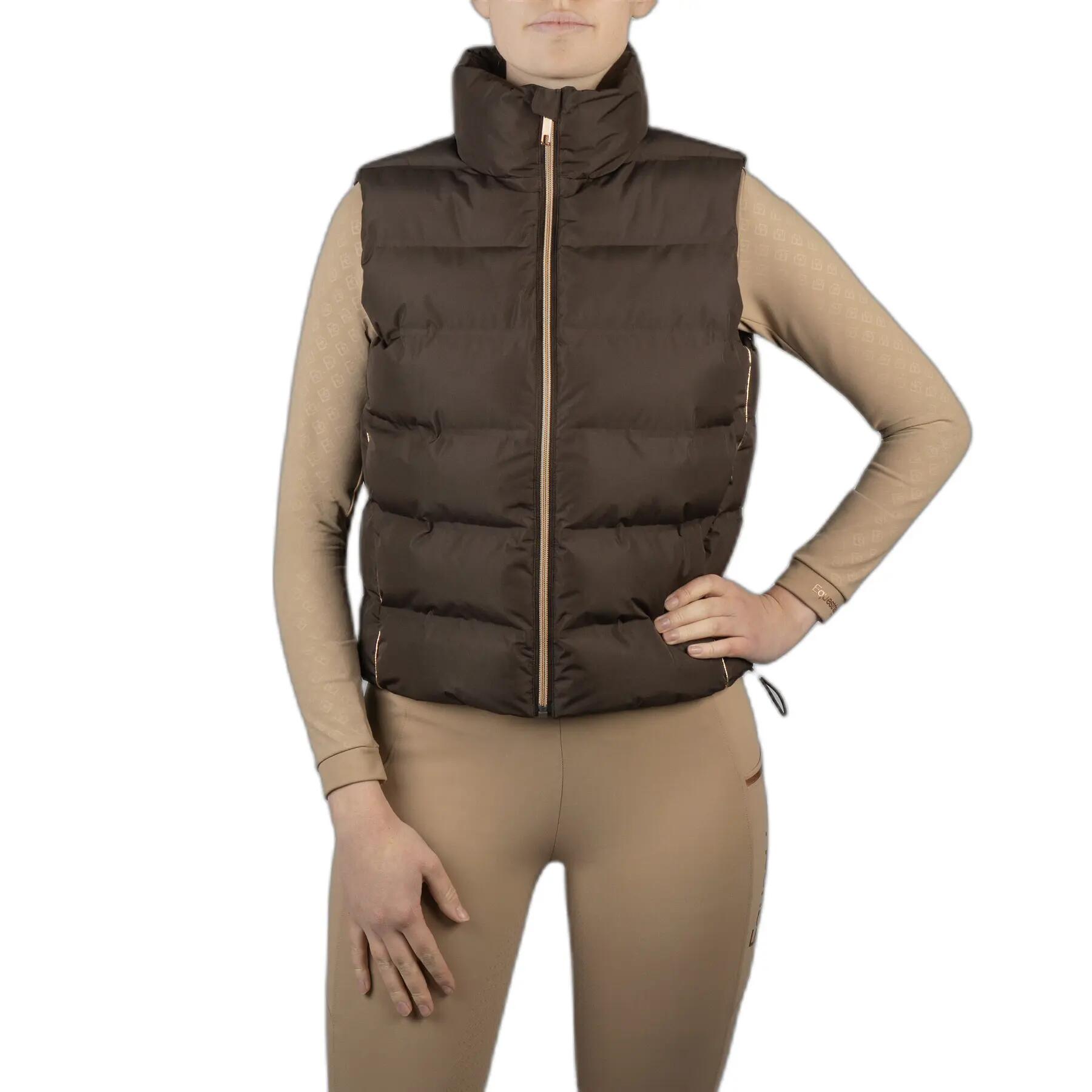 Doudoune équitation sans manche femme Horka Daphne 2/4