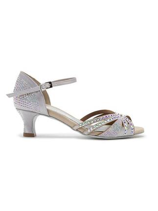 DANCING QUEENS - Sparkle Shine Tanzschuhe Satin - Absatz 7.0 cm flare