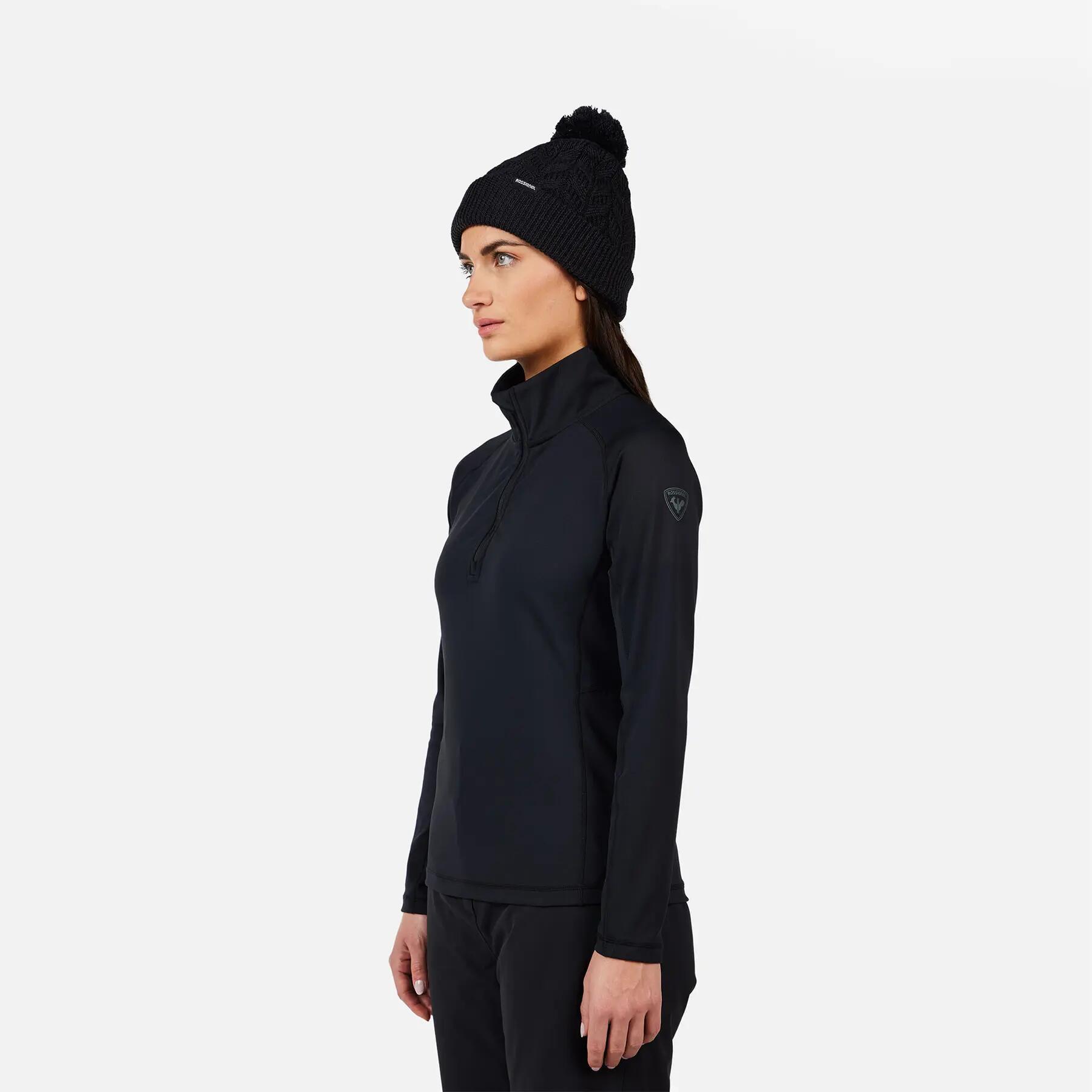 Skijacke 1/4 Zip für Damen Rossignol Stretch 3/5