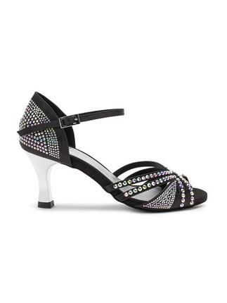 DANCING QUEENS - Sparkle Shine Tanzschuhe Satin - Absatz 7.0 cm flare