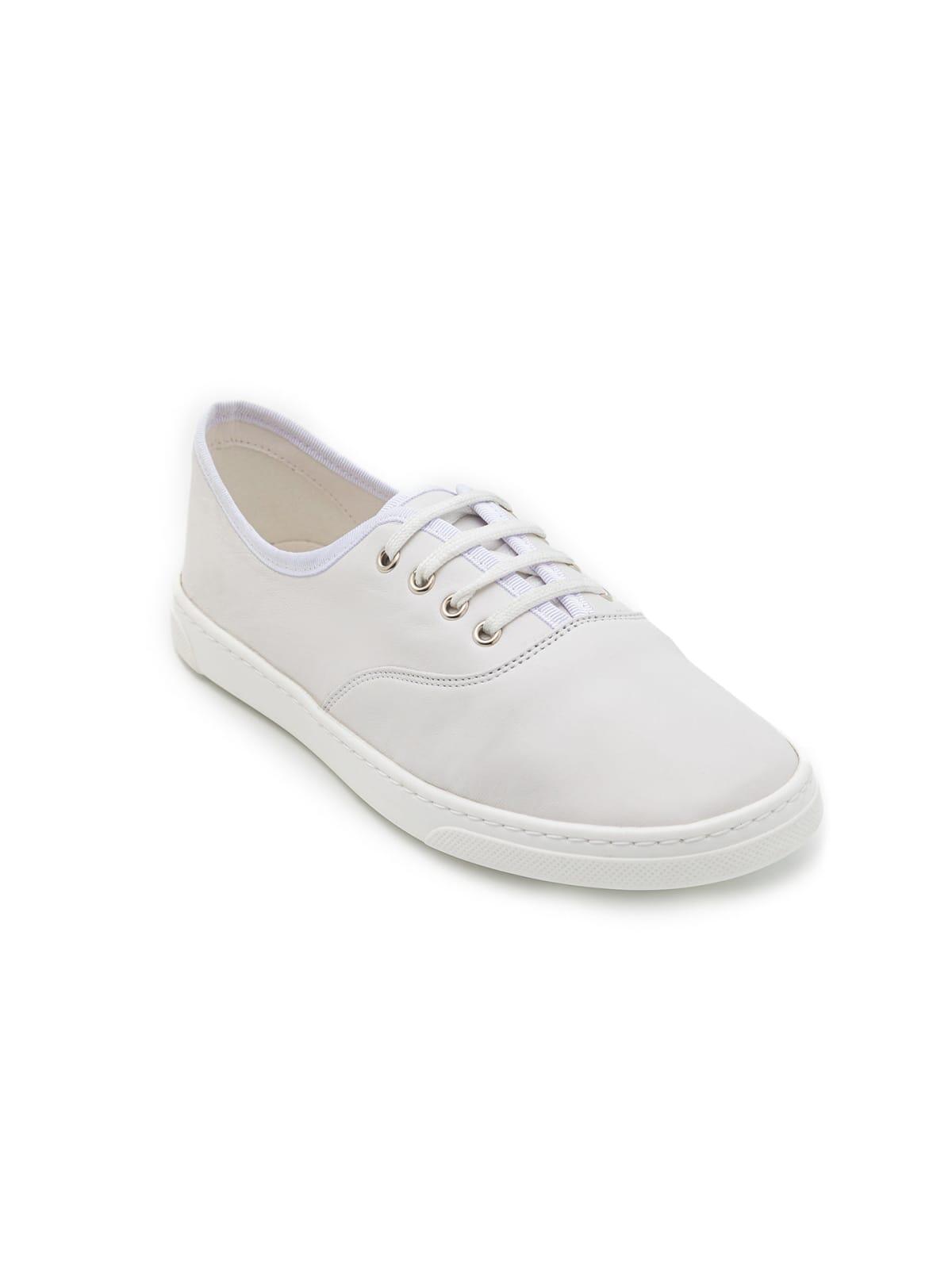 SMOVE Dance Sneaker in Weiss Leder 2/5