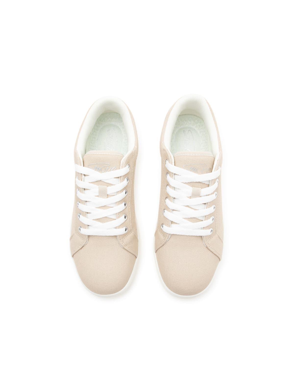 SMOVE Dance Sneaker Dancing Queens beige toile, semelle PU 3/6