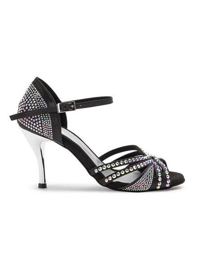 DANCING QUEENS - Sparkle Shine Tanzschuhe Satin - Absatz 8.0 cm thin