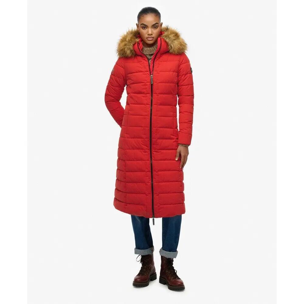 Doudoune longue femme Superdry New Arctic 2/7