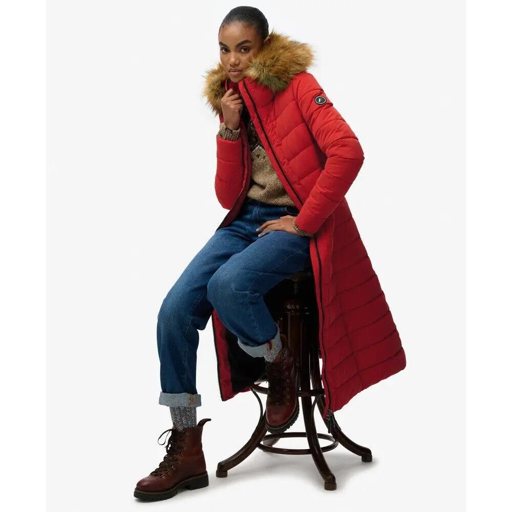 Doudoune longue femme Superdry New Arctic 5/7