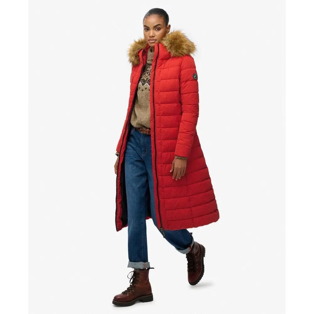 Doudoune longue femme Superdry New Arctic 4/7
