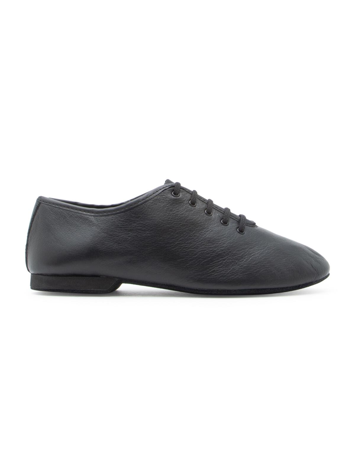 Flow Tanzschuhe in Schwarz Leder 2/5