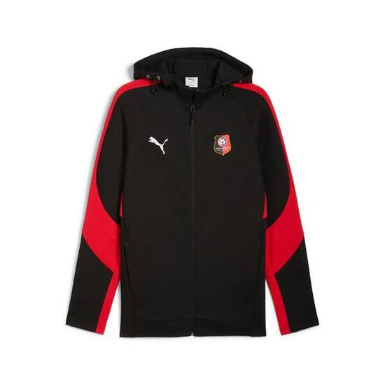 Veste de survêtement à capuche Stade Rennais Evostripe