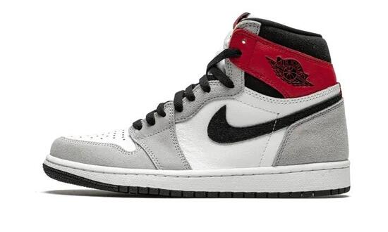 Scarpe - walking - uomo - retro high - jordan 1 - bianco/grigio/rosso