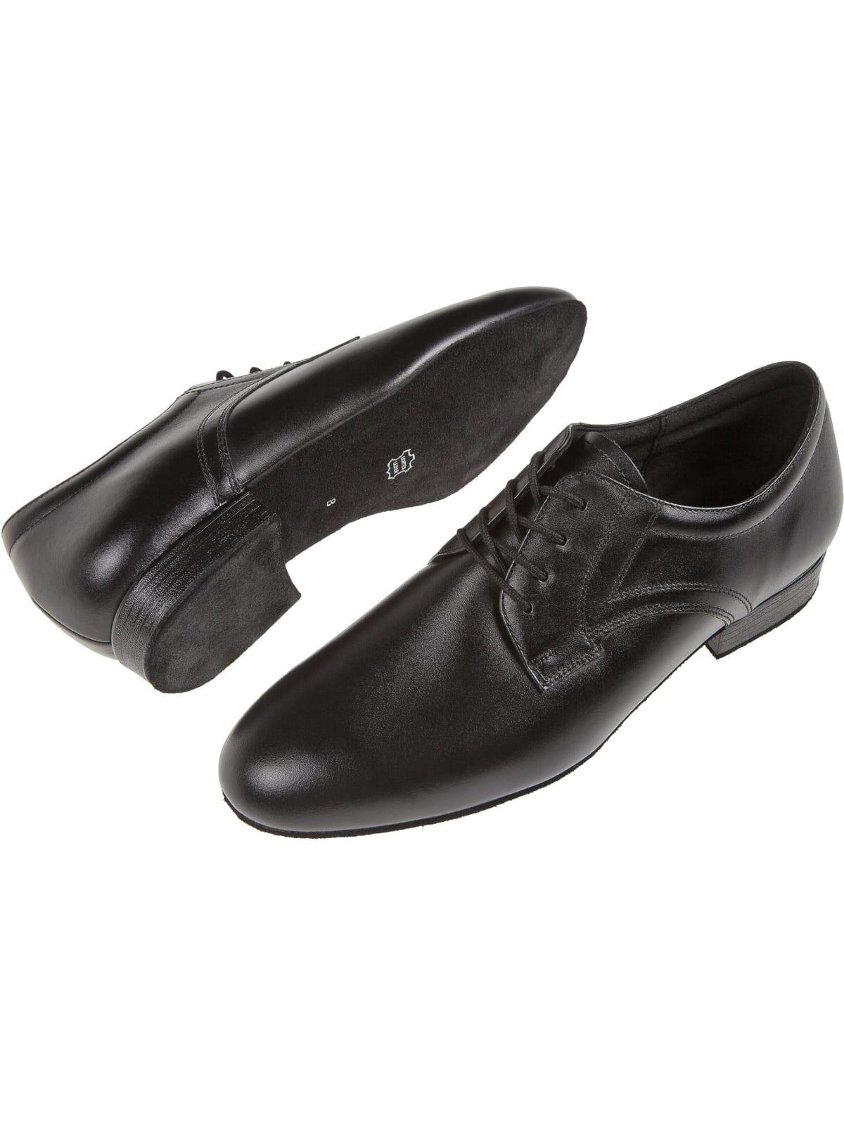 085 Tanzschuhe in Schwarz - 2.0 cm block 3/4