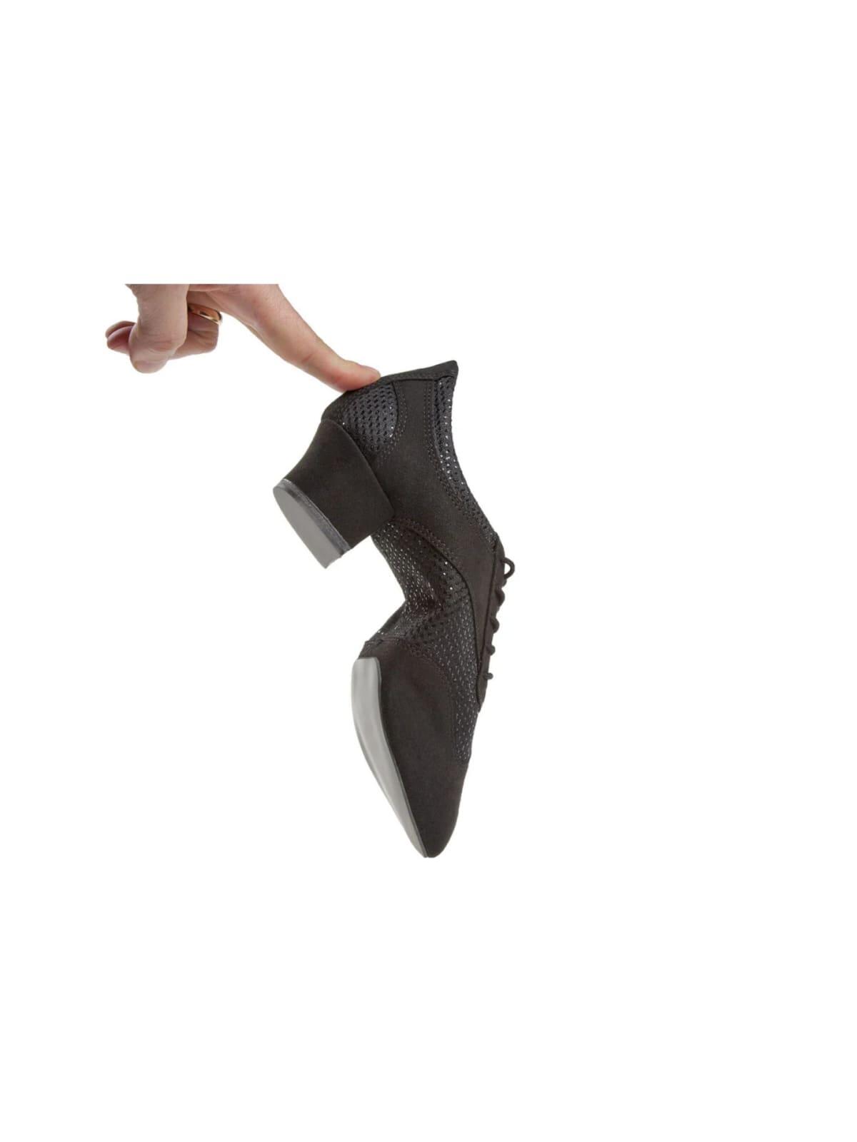 188 Tanzschuhe in Schwarz - 3.7 cm block 4/4