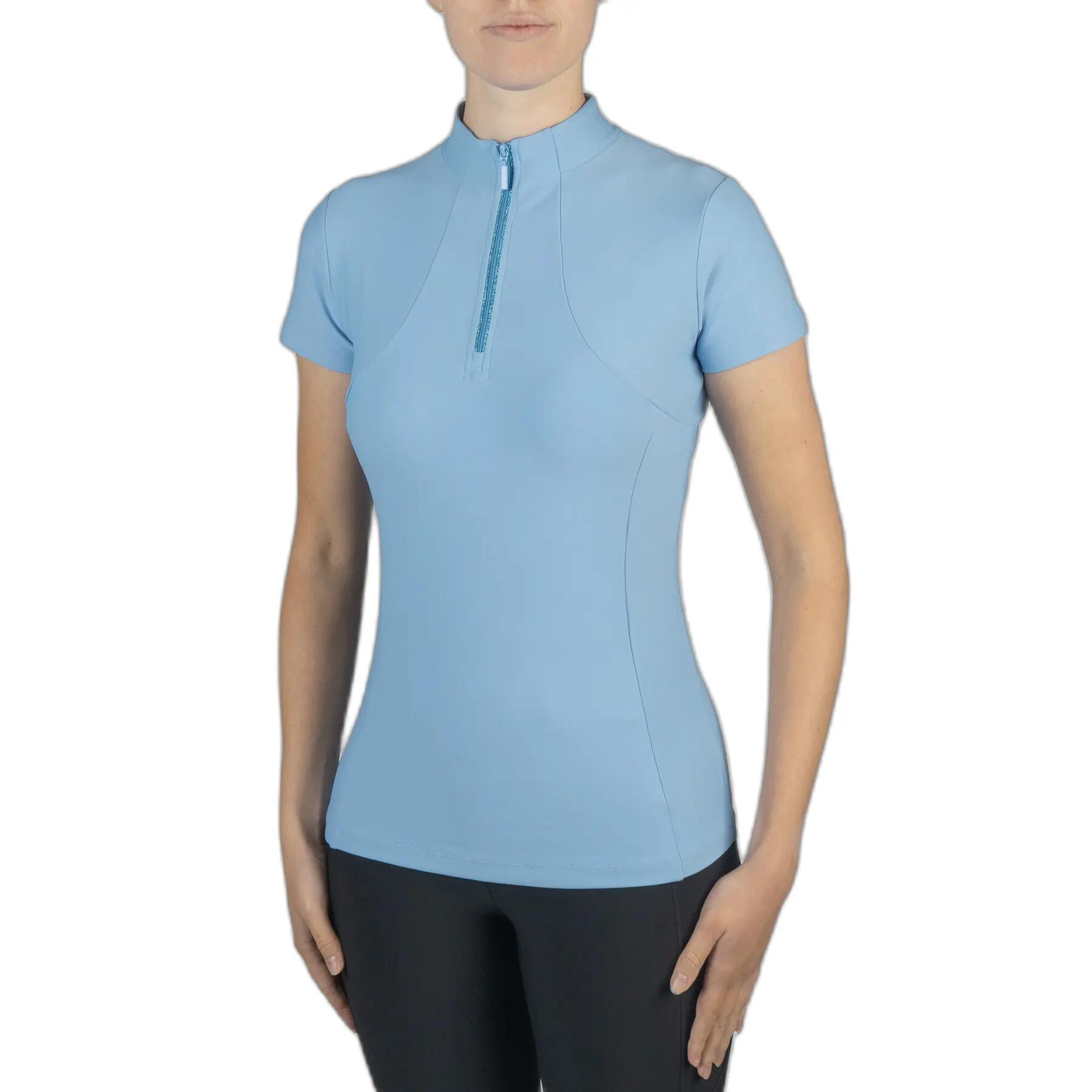 Polo d'équitation technique femme EQPRO 2/4
