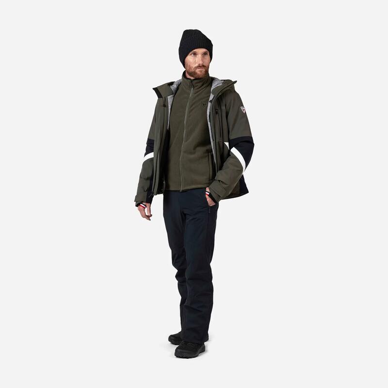 Jachetă de schi Rossignol cu fermoar complet din fleece Strawpile