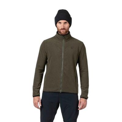 Fleeceskijack met full zip rossignol strawpile