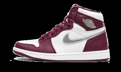 Schoenen - lifestyle - unisex - air jordan 1 retro - bordeaux/wit